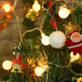 Globe String Lights 120LED Warm White 15M Fairy Lights with Remote